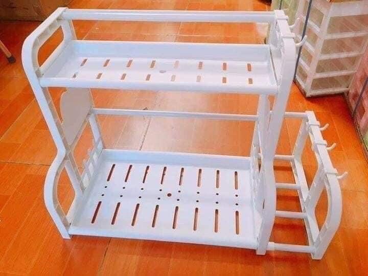 KỆ GIA VỊ NHÀ BẾP CHỮ H CÓ THỚT